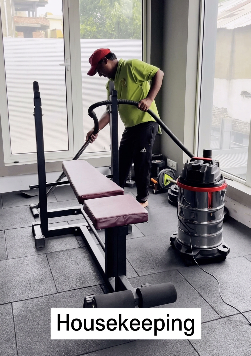 HOUSEKEEPING team at work